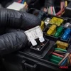 Automobiliniai plokštieji saugikliai standartiniai 3 vnt.. 25a amio-05108
