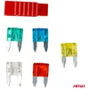 Mini peiliukų saugiklių rinkinys, 5 vnt. + ištraukiklis amio-03378