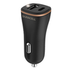 Automobilinis įkroviklis USB, USB-C 27W Duracell (juodas)