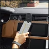 Car mount with wireless charger PITAKA MagEZ Pro 2 Qi2 15W NFC MagSafe juodos spalvos pilkos spalvos