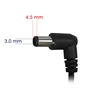 Automobilinis nešiojamojo kompiuterio pakrovėjas Akyga AK-ND-76 (19.5V /2.31A 45W 4.5 x 3.0mm + pin) HP 1.2m