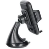 Car phone holder Forcell F-Grip Carbon HT1 windshield / dashboard juodas