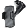 Car phone holder Forcell F-Grip Carbon HT1 windshield / dashboard juodas