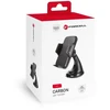 Car phone holder Forcell F-Grip Carbon HT1 windshield / dashboard juodas