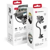 Automobilinis telefono laikiklis Forcell F-Grip Regular 27 cm priekinis stiklas / prietaisų skydelis / oro išleidimo anga, juodas