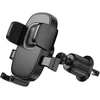 Car phone holder Hoco air vent H75 juodas