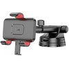 Automobilinis telefono laikiklis Hoco H22 (dashboard/windshield) juodas