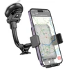 Car phone holder Hoco windshield / dashboard H27 juodas
