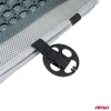Amio Automobilio sėdynės kilimėlis su karoliukais 97 x 44 cm - pilka