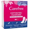 „Carefree“ medvilniniai įklotai „Flexiform Fresh Scent“ – gaivus kvapas, 1 pakuotė – 56 vnt.