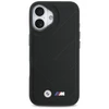 Dėklas BMW M Quilted Logo MagSafe skirtas Apple iPhone 17 juodos spalvos