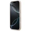 Dėklas Guess 4G Double Card Triangle skirtas Apple iPhone 17 Pro rožinės spalvos