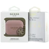 Guess 4G Charm Silicone dėklas skirtas Apple AirPods Pro 3 rožinės spalvos
