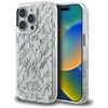 Dėklas Karl Lagerfeld IML Karl Script Pattern MagSafe skirtas Apple iPhone 16 Pro Max baltos spalvos