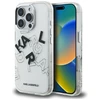 Dėklas Karl Lagerfeld IML Sketched Graphic skirtas Apple iPhone 16 Pro Max skaidrus