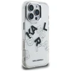 Dėklas Karl Lagerfeld IML Sketched Graphic skirtas Apple iPhone 16 Pro Max skaidrus