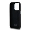 Dėklas Karl Lagerfeld Silicone Metal Script Logo iPhone 15 Pro Max Case - Juodas