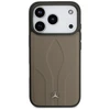 Dėklas Mercedes Leather The Move MagSafe skirtas Apple iPhone 17 Pro taupe