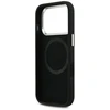 Dėklas Mercedes Silicone Vintage Logo MagSafe Apple iPhone 17 Pro juodos spalvos