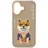 Dėklas Nimmy Glasses Cool nag iPhone 17 Case - rusvai gelsvas