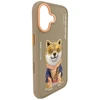 Dėklas Nimmy Glasses Cool nag iPhone 17 Case - rusvai gelsvas