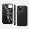 Spigen Liquid Air dėklas skirtas Apple iPhone 13, spalva - Matte Black