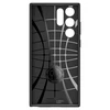 Spigen Liquid Air dėklas skirtas Samsung Galaxy S22 Ultra, spalva - Matte Black
