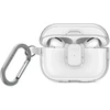 Dėklas UNIQ Glase Pro skirtas AirPods Pro 2 Lock Case skaidrus