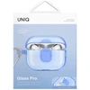 Dėklas UNIQ Glase Pro skirtas AirPods Pro 2 Lock Case mėlynos spalvos