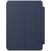 Dėklas UNIQ Rovus Snapmount Magnetic 360 Rotating Detachable skirtas Apple iPad Air 11" (M2/M3) / Apple iPad Air 10.9" (2022/2020) mėlynos spalvos