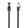 Vention 8 kategorija SFTP tinklo kabelio ventiliacija IKABL 10m Juodas