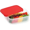 Cello food freeze container 3300ml | red