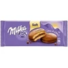 Pyragaičiai MILKA biskvitiniai su kakaviniu įdaru ir šokolado gabaliukais, 150g