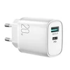 Įkroviklis Joyroom L-QP2011 USB/Type-C PD+QC3.0 20W baltas