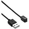 Kabelis USB Akyga USB-A - USB-A 1 m Juodas (AK-SW-41)