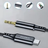 Choetech AUX006 USB-C / mini jack 3.5mm cable 1 m – juodas