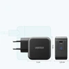 Extra Digital Kroviklis CHOETECH GaN USB Type-C + Type-C laidas, 61W, PD, 1,8m