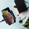 Choetech rinkinys 2 x Qi 10W belaidis įkroviklis ausinėms juodas (T511-S) + 2 x USB laidas - microUSB juodas