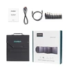 Choetech SC009-V2 saulės sulankstomas įkroviklis 100W USB-C / 2x USB-A PD QC - juodas