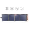 Sulankstomas saulės įkroviklis Choetech SC004 14W, 1xUSB (pilkas)