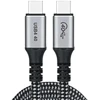Choetech XCC-1040 USB-C – USB-C kabelis 240W 8K 60Hz 1.2m – juodos spalvos