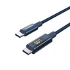 Choetech XCC-1068 PD 60W USB-C - USB-C Cable with Ekranas 1.2 m - Mėlyna