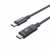 Choetech XCC-1068 PD 60W USB-C - USB-C Cable with Ekranas 1.2 m - Juodas