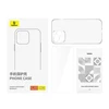 Skaidrus dėklas Baseus iPhone 15 Pro + grūdintas stiklas