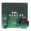 Coach Žalias for Men Gift set EDT 100 ml, miniature EDT 15 ml and dušo želė 100 ml