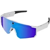 Colmi V06 AI Baltas Sports Sunglasses (with mėlynas lenses)