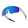 Colmi V06 AI Baltas Sports Sunglasses (with mėlynas lenses)