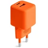 COLORUM laidinis įkroviklis USB-A + USB-C PD 30W CLS30-AC-10 xOrange