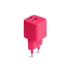 COLORUM laidinis įkroviklis USB-A + USB-C PD 30W CLS30-AC-02 xMagenta