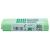 Compostable garbage bags BioBag 30L (14 pcs. per roll) 16mkr. 50x57cm žalias